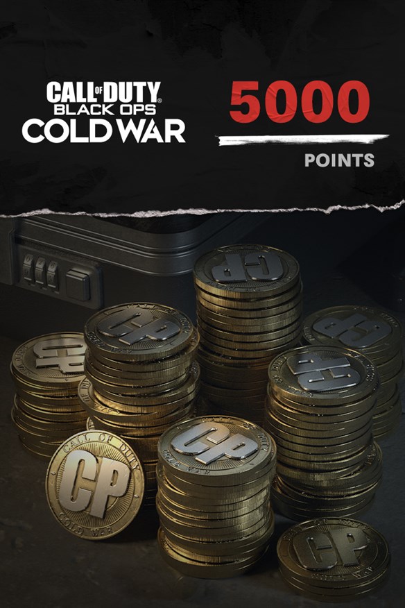 5,000 Call of Duty: Black Ops Cold War Points Xbox Series X|S and Xbox One cover art