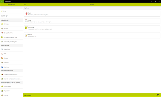 MaintMaster screenshot 2