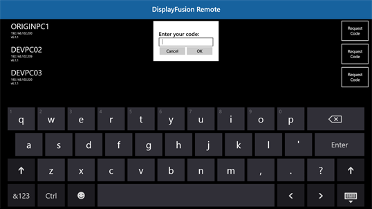 DisplayFusion Remote screenshot 3
