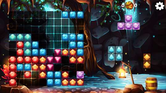 Jewel Block Crush Puzzle screenshot 1