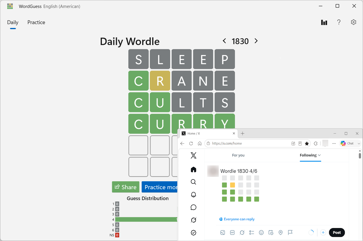 WordGuess screenshot