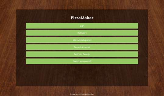 PizzaMaker screenshot 1