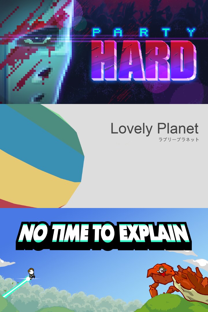 tinyBuild Bundle: PartyHard + Lovely Planet + No Time To Explain image