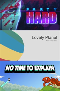 Cover poster for tinyBuild Bundle: PartyHard + Lovely Planet + No Time To Explain