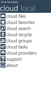 Cloud File Explorer screenshot 2