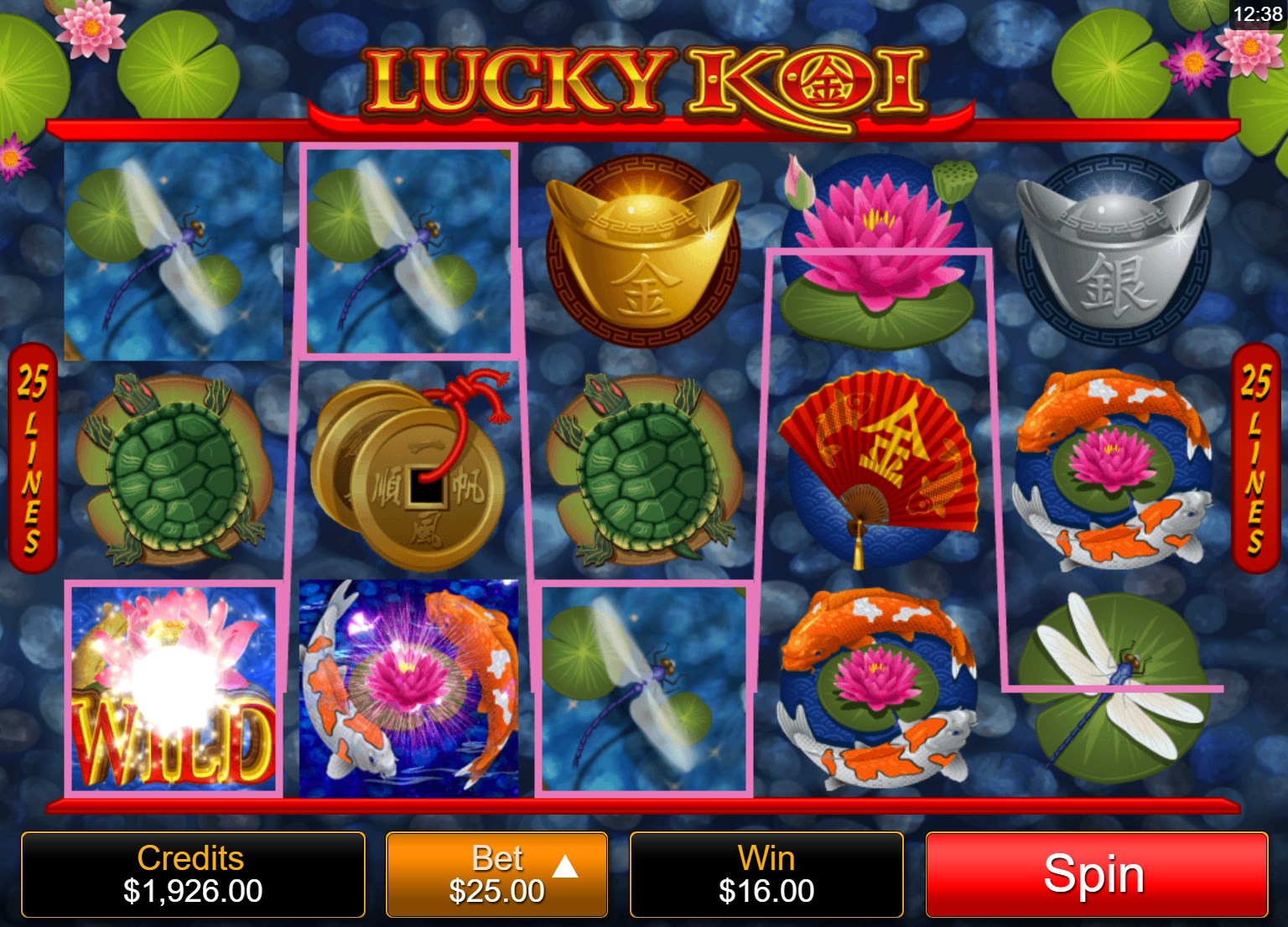 Captura de Pantalla 9 Lucky Koi Free Casino Slot Machine windows