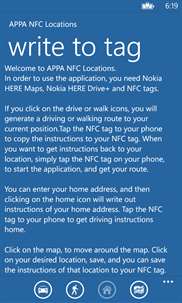 APPA NFC Locations screenshot 1