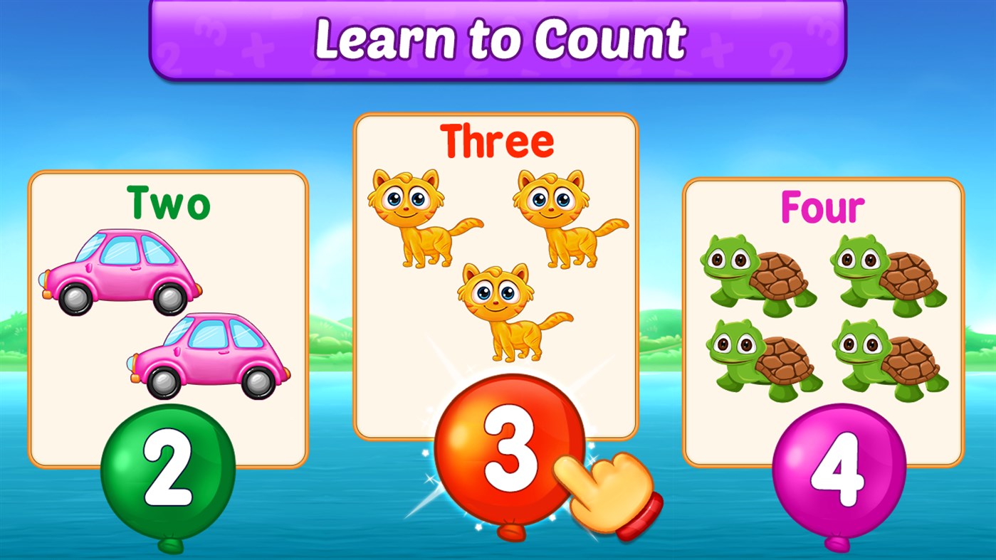 #4. Math Kids: Math Games For Kids (Windows) Podle: RV AppStudios