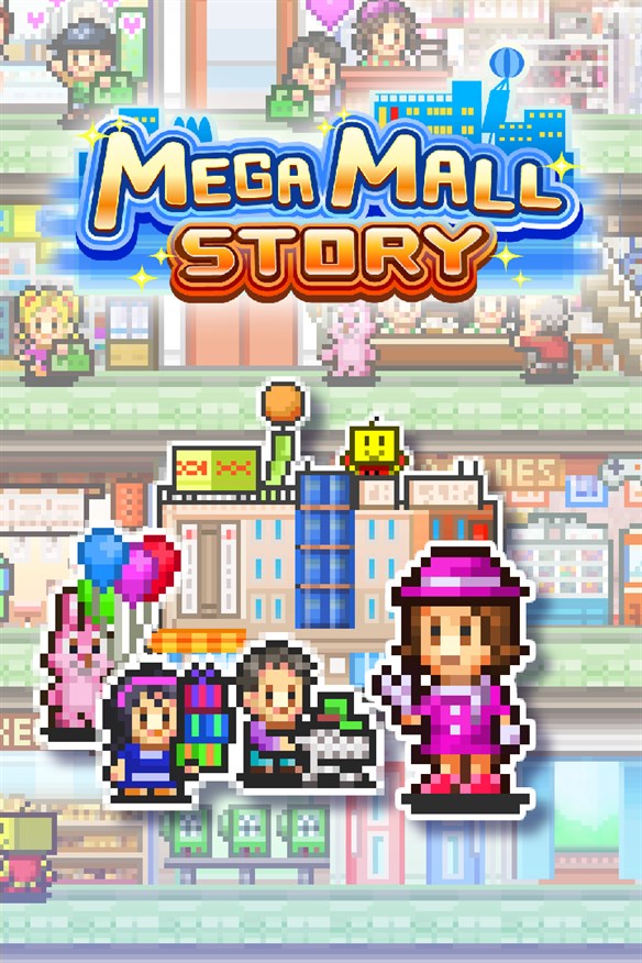 Mega Mall Story Xbox Series X|S and Xbox One cover art