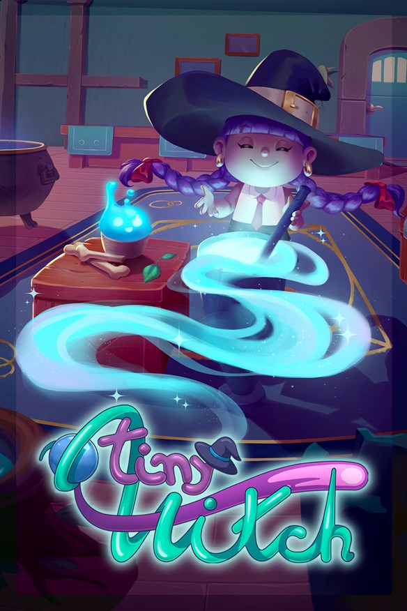 Tiny Witch Xbox Series X|S and Xbox One cover art