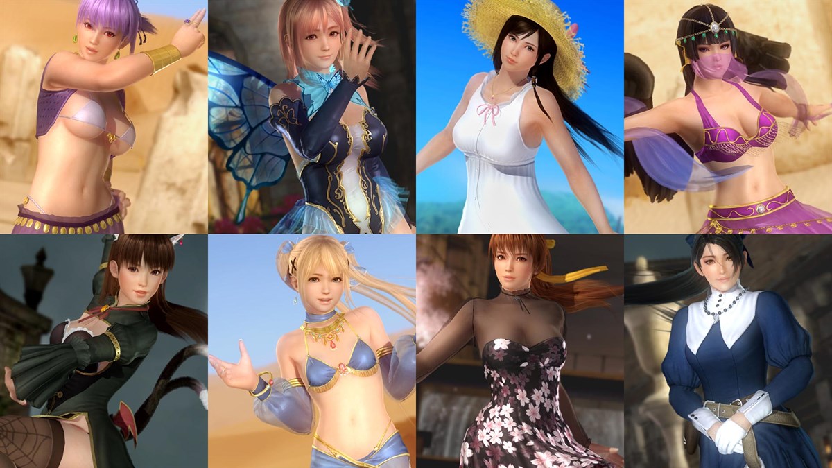 DOA5LR: каталог костюмов LR21