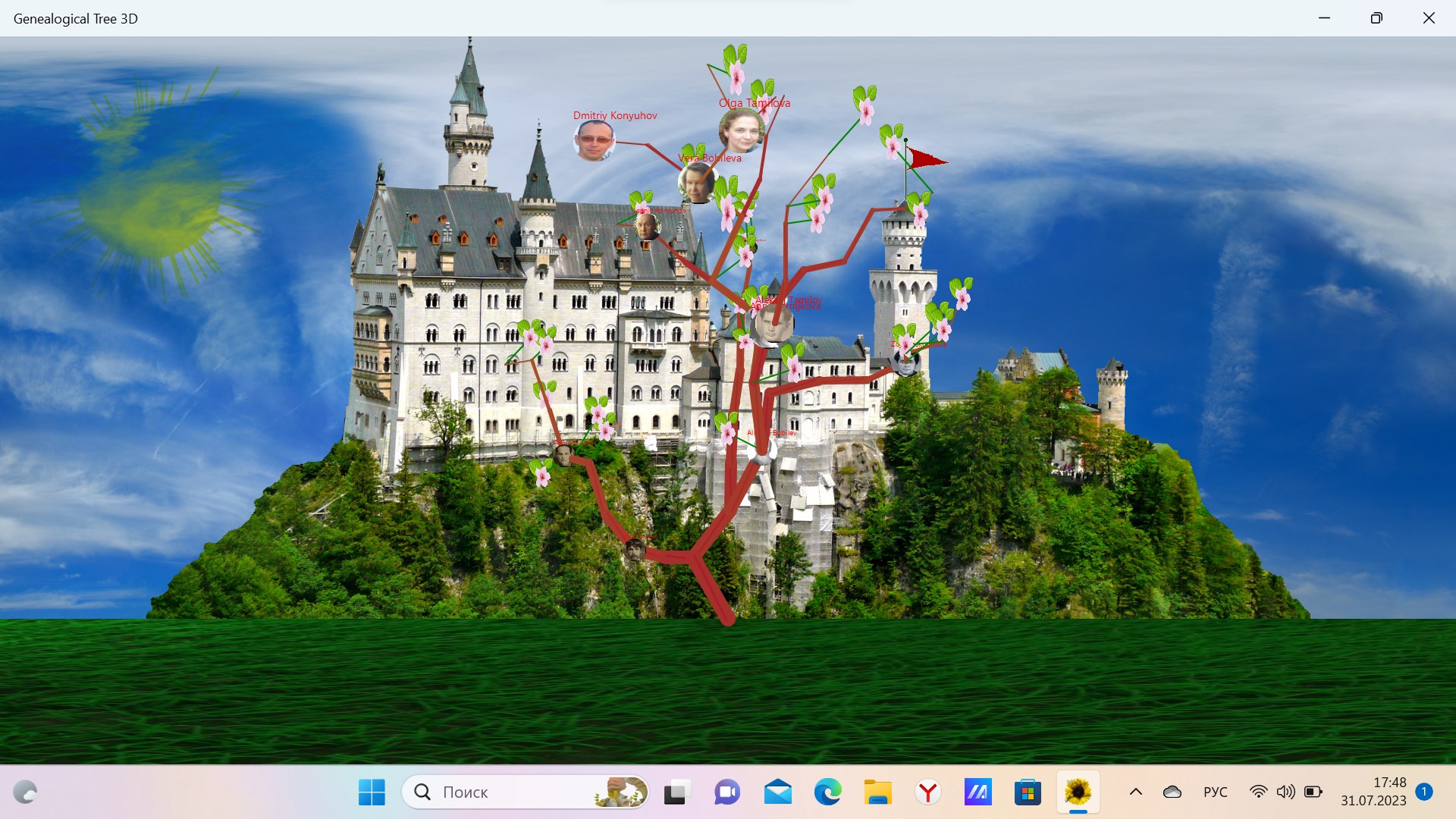 árbol genealógico - Aplicaciones de Microsoft