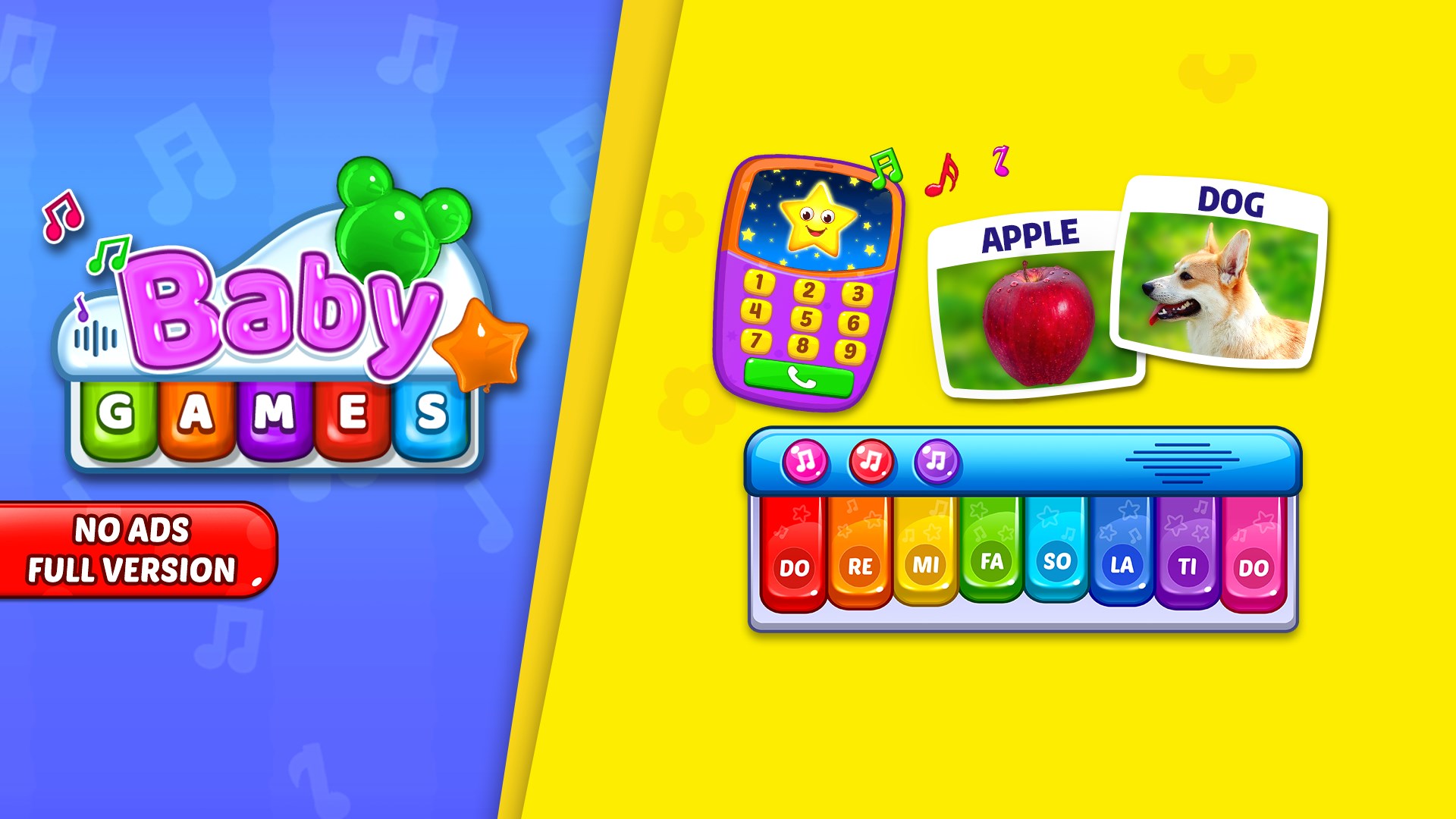 الحصول على Baby Games Piano, Baby Phone, First Words Microsoft Store