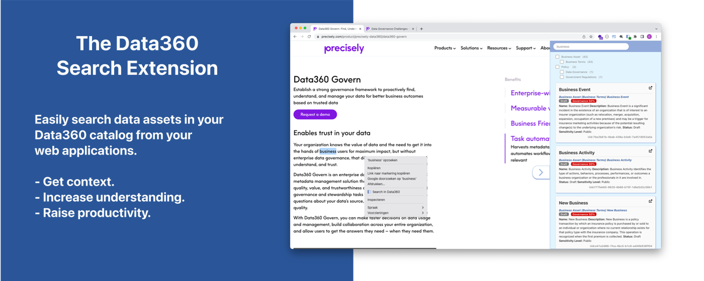 Data360 Search Extension
