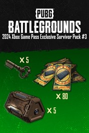 Pack PUBG du Survivant Exclusif du Xbox Game Pass 2024 n°3