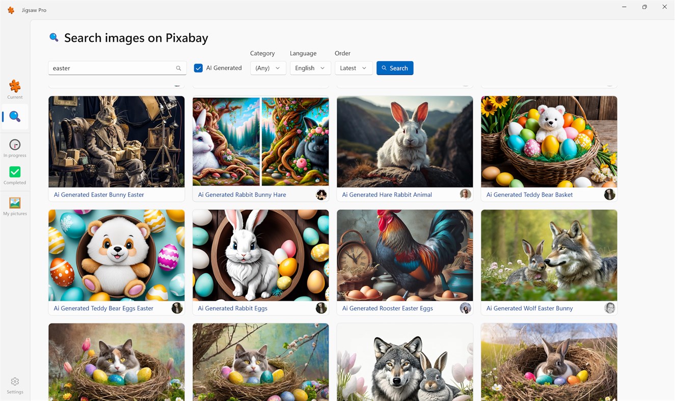 #2. Jigsaw Pro No Ads (Windows) بواسطة: Reflection IT