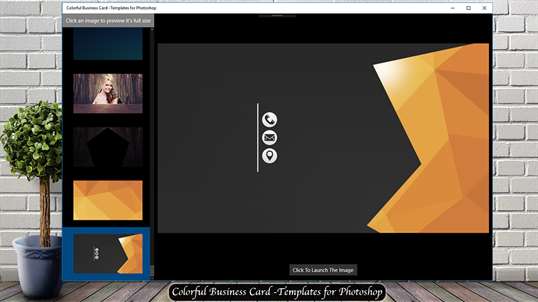 Colorful Business Card -Templates for Photoshop screenshot 4