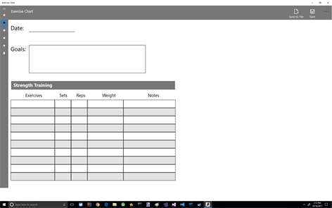 Exercise Chart Screenshots 2