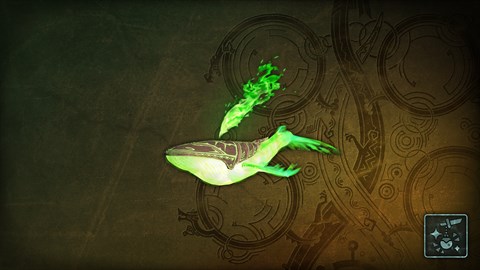 Pendant: Green Flamefete Spirit