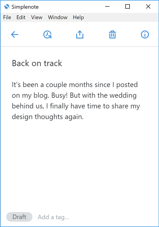 #2. Simplenote (Windows) بواسطة: Automattic, Inc.