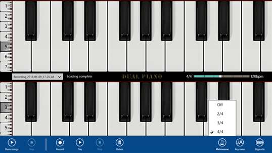 Dual Piano screenshot 3