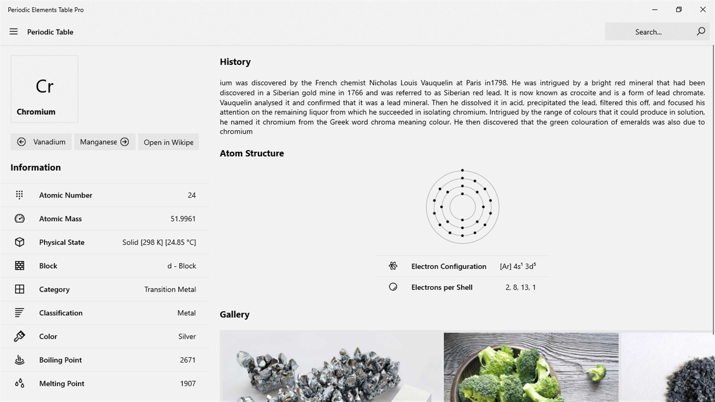 #2. Periodic Elements Table Pro (Windows) Av: Orman Faghihi Mohaddes