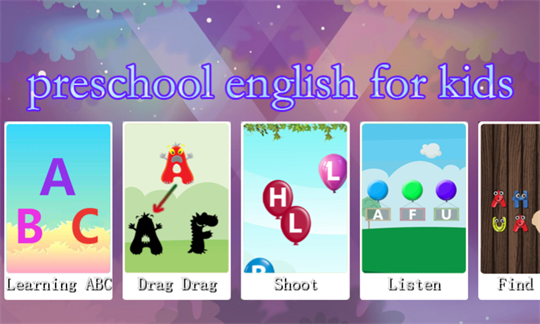 preschool english abc for kids screenshot 1