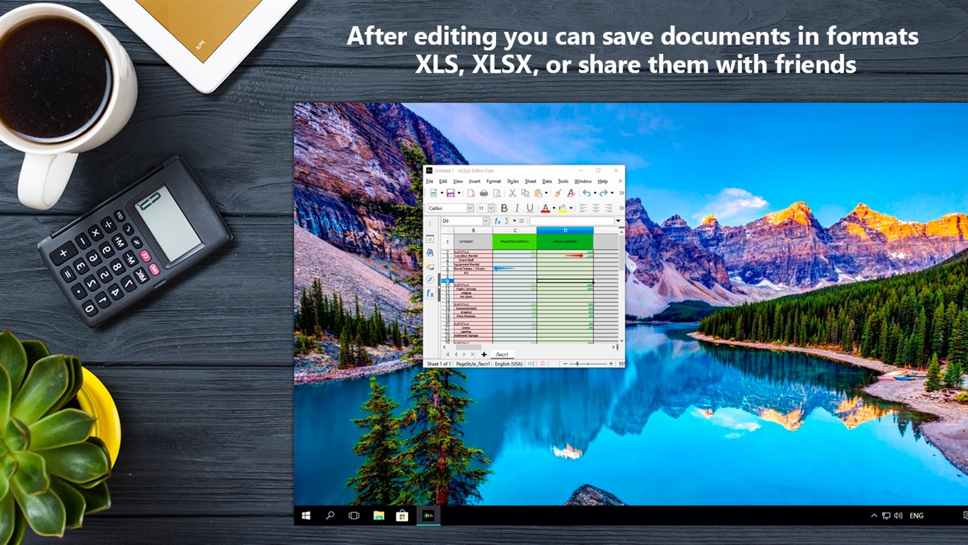 #5. XLS(x) Editor (Windows) 由: Virtual Pulse