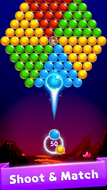 #7. Bubble Shooter Viking Pop! (Windows) Podle: Hangzhou Huiwan Technology Co. Ltd.
