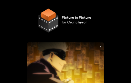 Crunchyroll: Picture in Picture small promo image