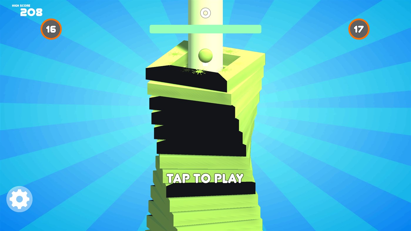 #3. Stack Ball͏ 3D (Windows) 由: Mr Line