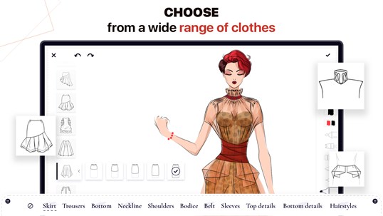 Fashion Design Sketches  screenshot 2
