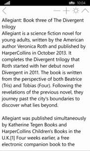 Allegiant screenshot 4