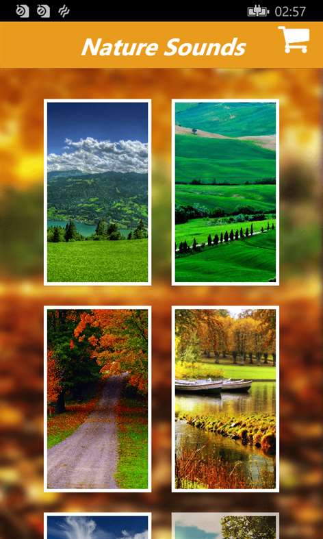 Nature Sounds and White Noise Maker,Nature Scapes Screenshots 1