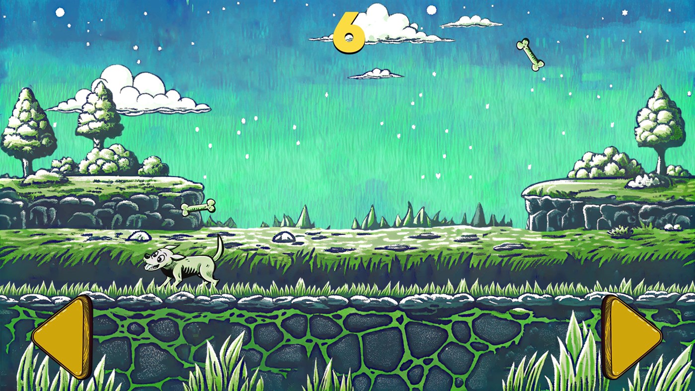 #2. Dog's happiness: Catch the bones (Windows) Podle: Keolot