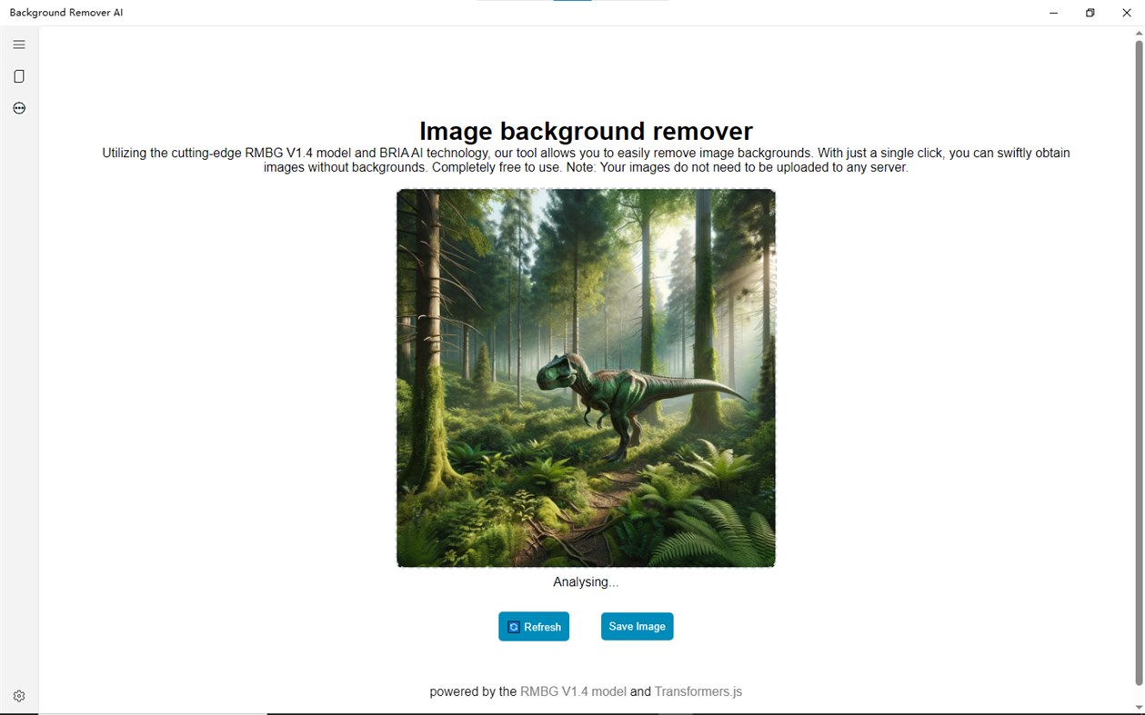 #5. Background Remover AI (Windows) Door: AI Power