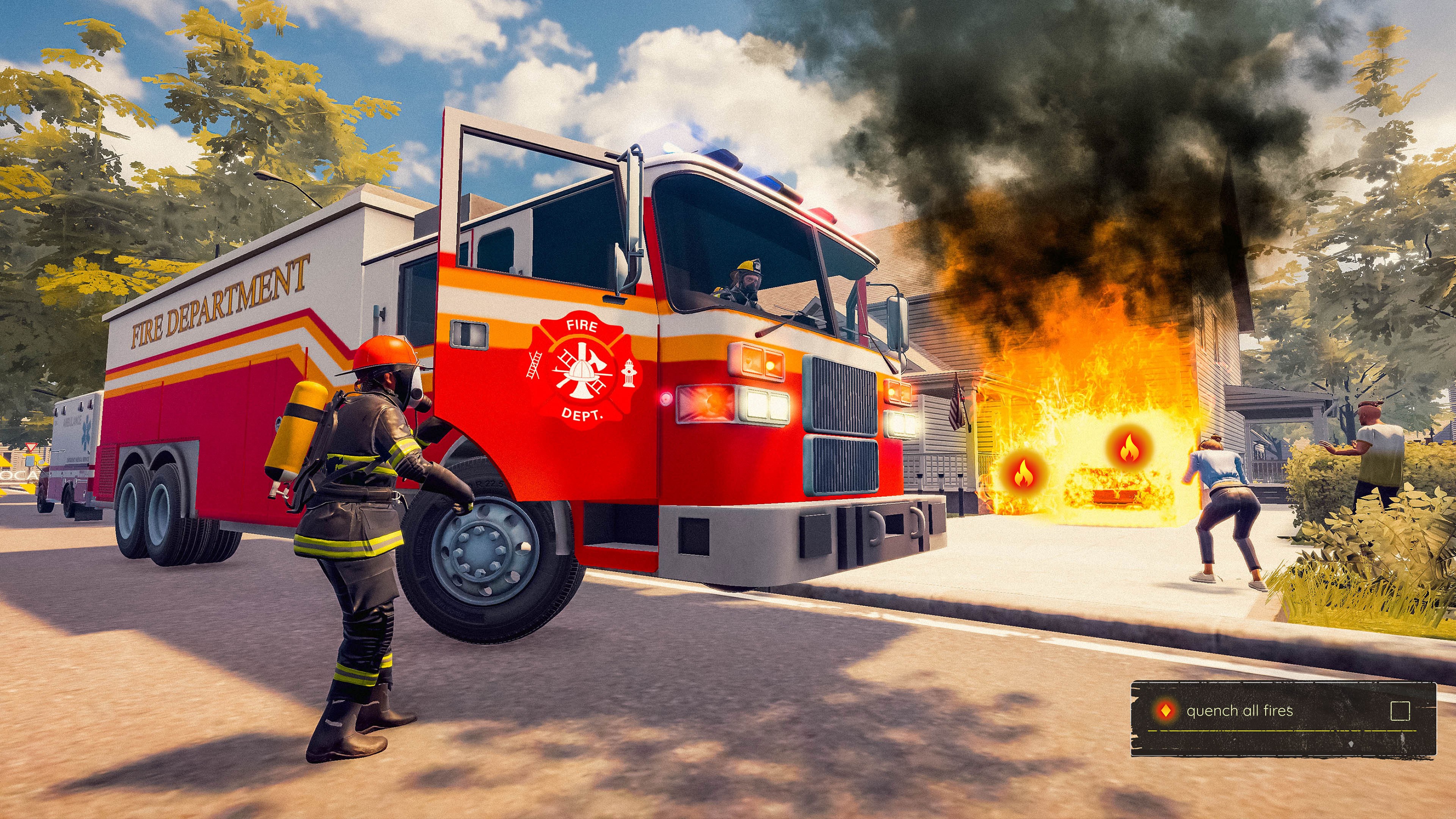 Firefighting Rescue Simulator screenshot 14