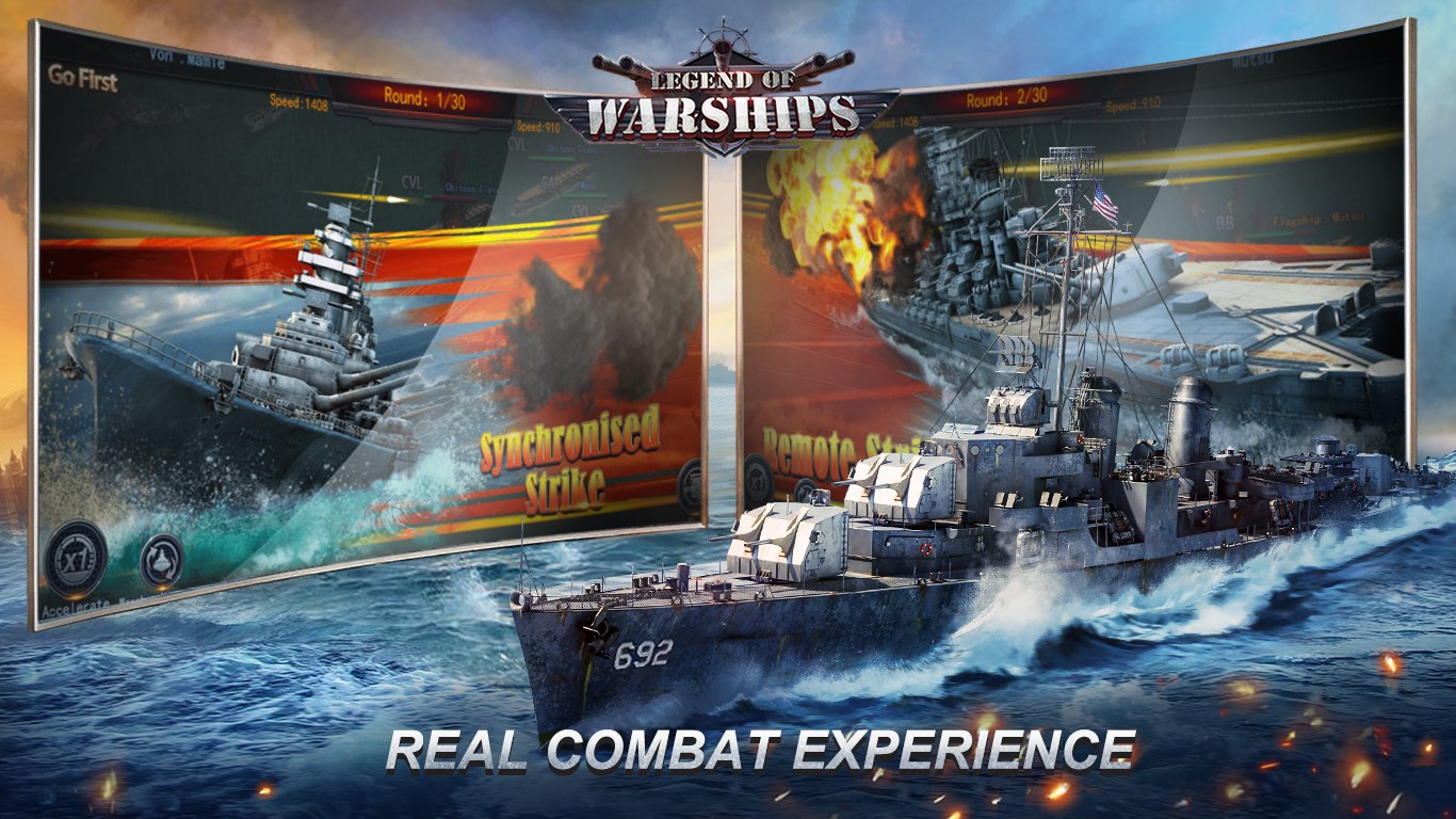 Imágen 4 Legend of Warships: Classic Sea Battle Game windows
