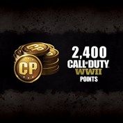 2 400 очков Call of Duty®: WWII