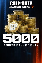 5 000 Points Black Ops 7 ou Call of Duty®: Warzone™