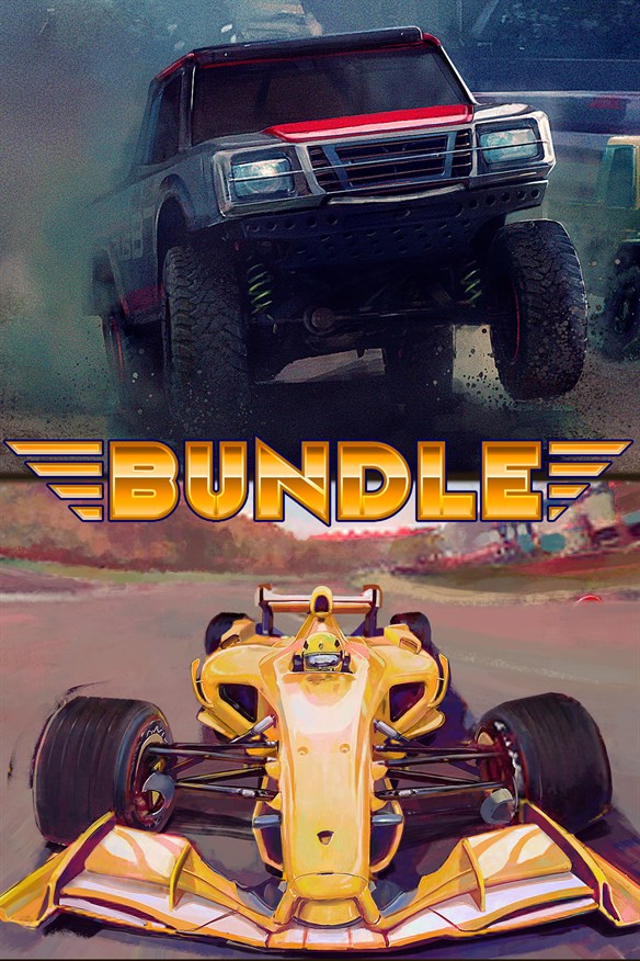 Rock 'N Racing Off Road & Grand Prix Xbox Series X|S and Xbox One cover art