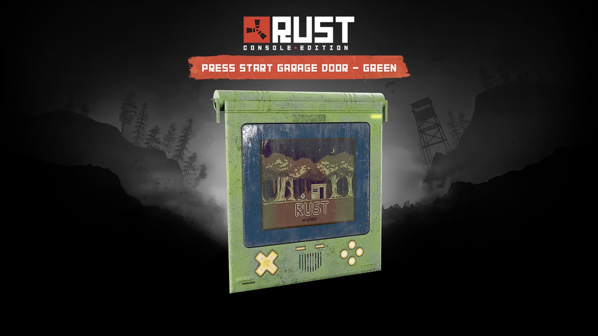 Rust Console Edition X|S - Press Start Garage Door (Deluxe)