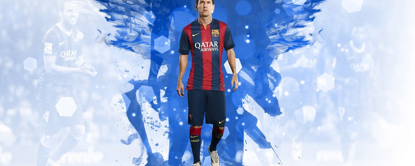 Lionel Messi Wallpaper New Tab marquee promo image