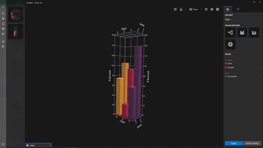 Charts 3D, a Microsoft Garage Project screenshot 3