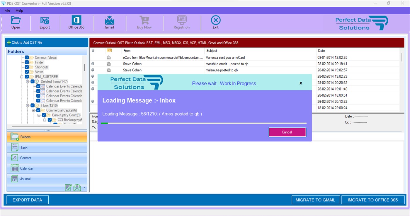 #3. OST To PST Converter Software (Windows) Bởi: Perfect Data Solutions