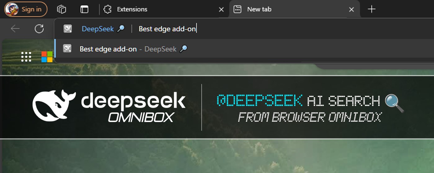 DeepSeek Omnibox