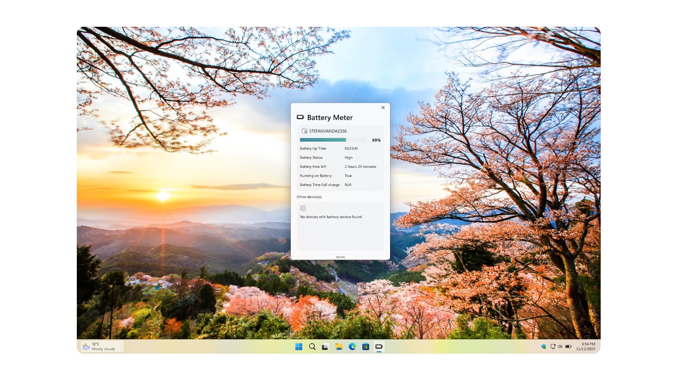 Battery Meter screenshot