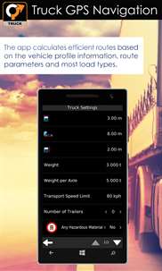 Truck GPS Navigation by Aponia screenshot 3