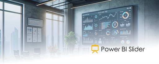 Power BI Slider marquee promo image