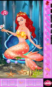 Princess Ariel Makeup screenshot 4